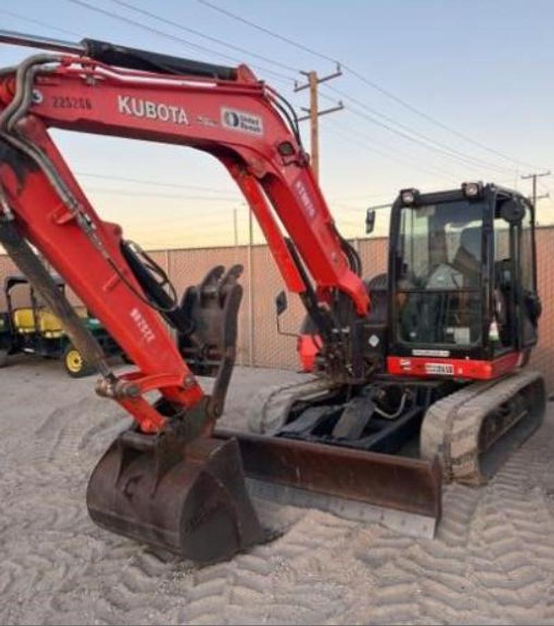 Used 2019 Kubota KX080-4SR3A Mini Excavator