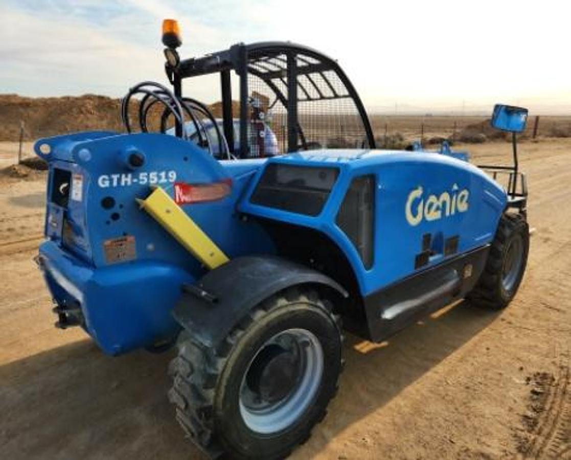 Used 2017 Genie GTH-5519 5k Reach forklift