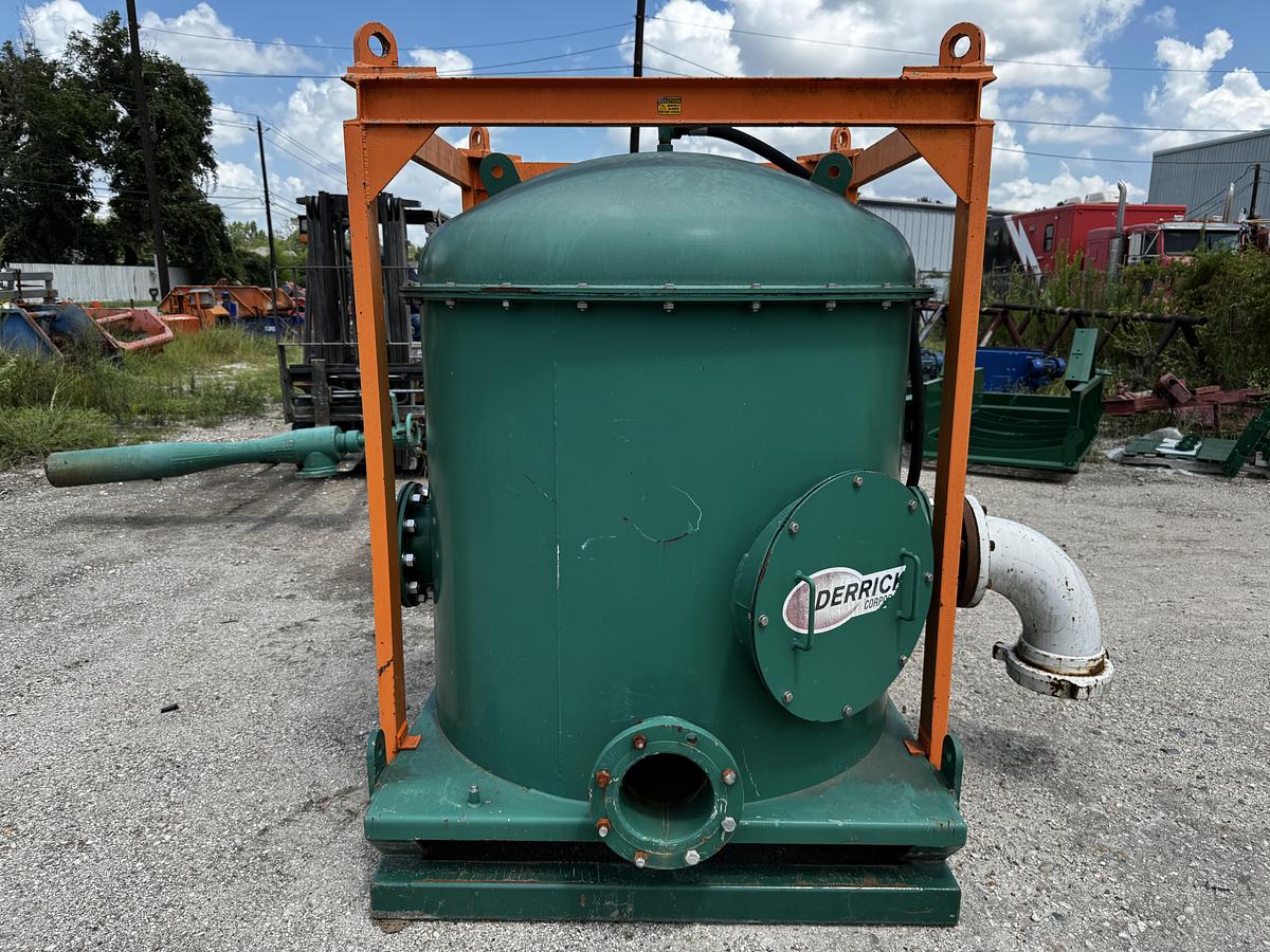 Used Derrick Vacu-Flo 1200 Vacuum Degasser