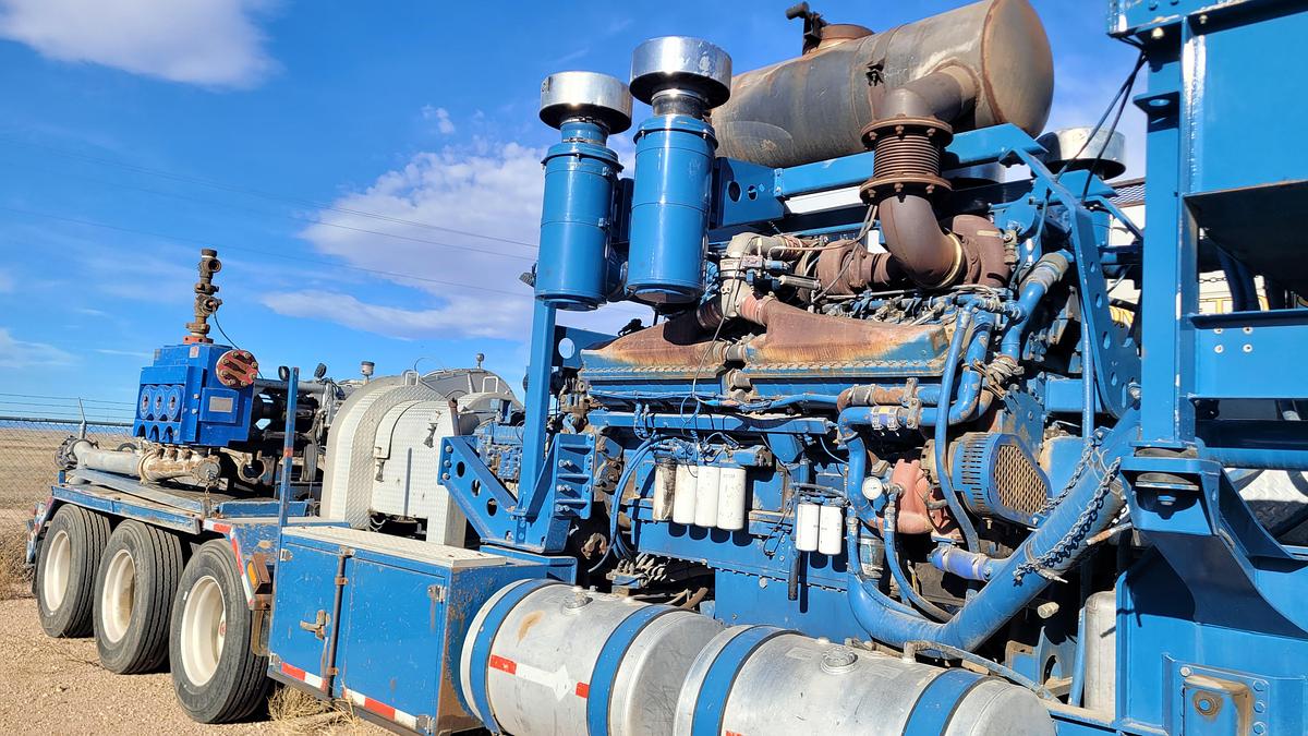 Used 2010 Cummins FMC 2445 Triplex Frac Pump