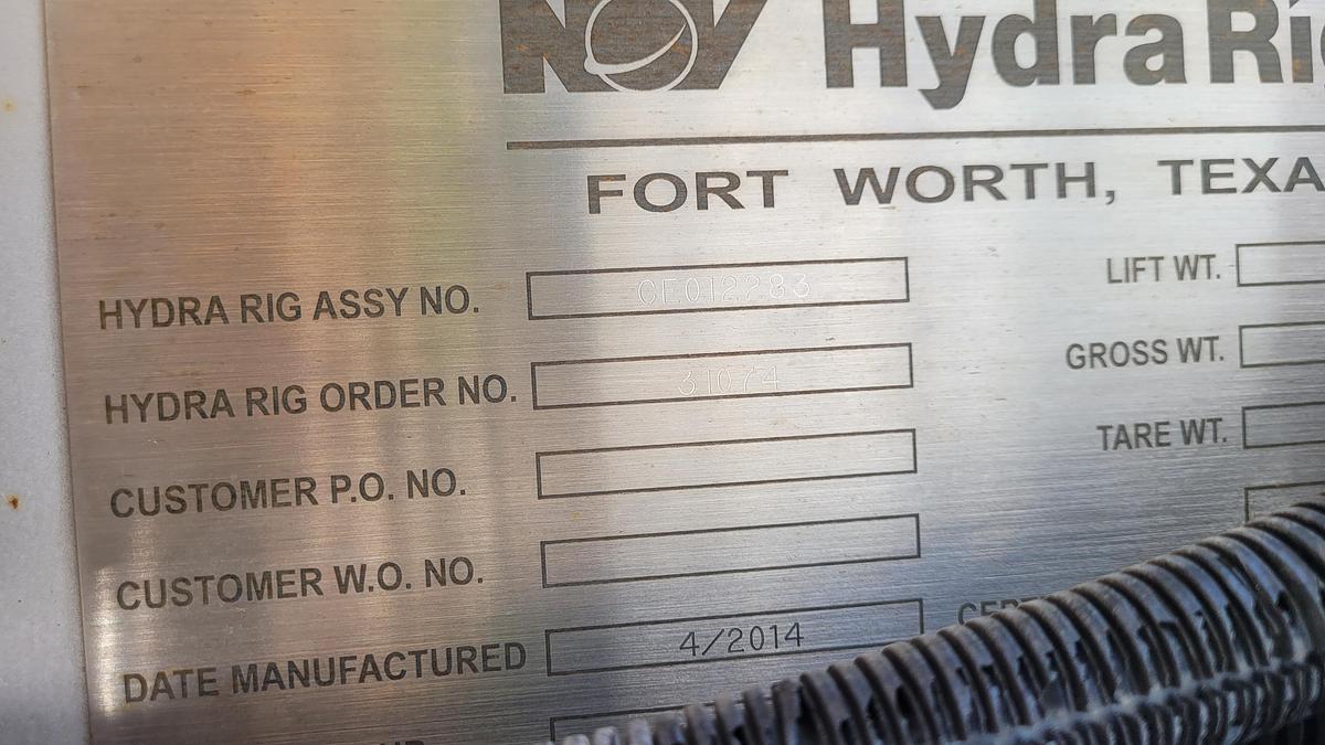 Used 2007 NOV Hydra Rig Coiled Tubing Unit