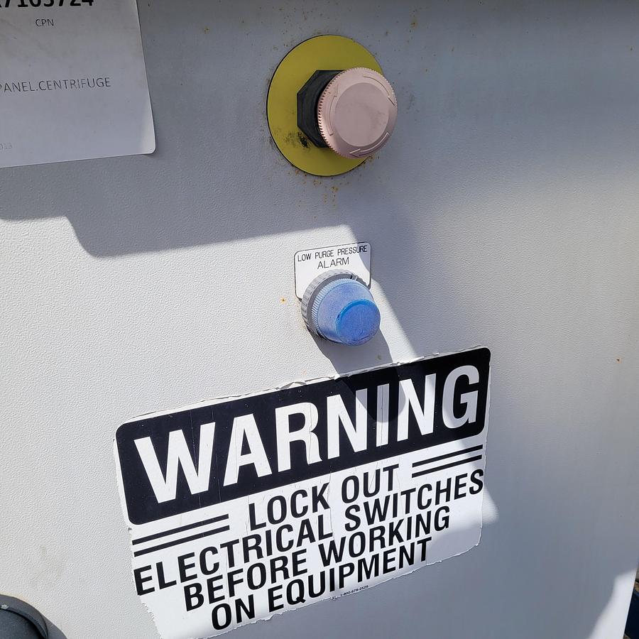 Used 2013 MI SWACO CD 500 UV Centrifuge