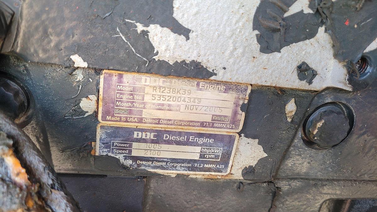 Used 2005 Gardner Denver PZ9 Mud Pump