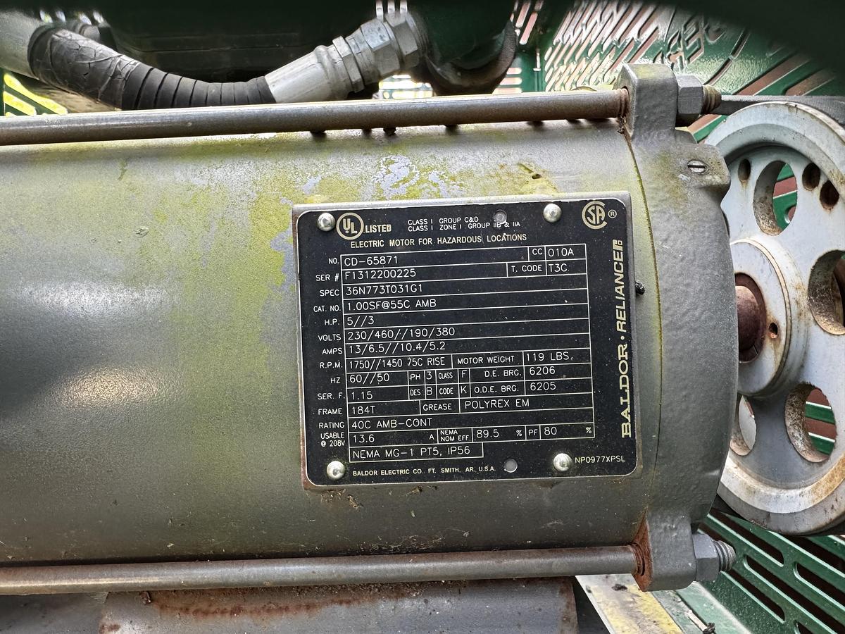 Used Derrick Vacu-Flo 1200 Vacuum Degasser