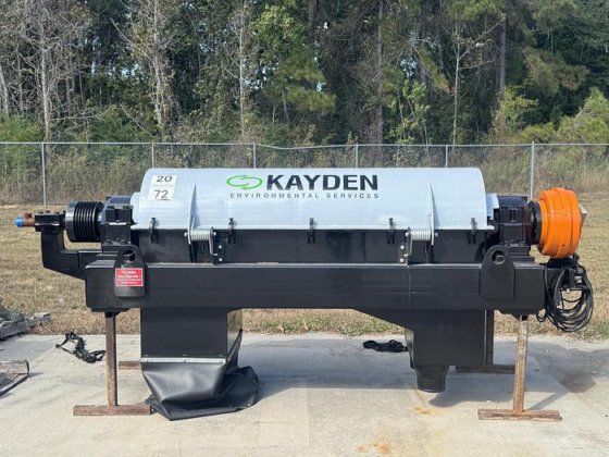 Refurbished 2018 Kayden Industries Mammoth 2276 Centrifuge