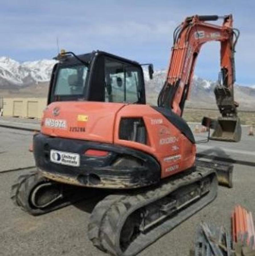 Used 2019 Kubota KX080-4SR3A Mini Excavator