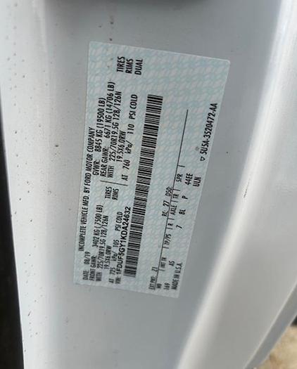 Used 2019 Ford F-550 40ft Bucket truck