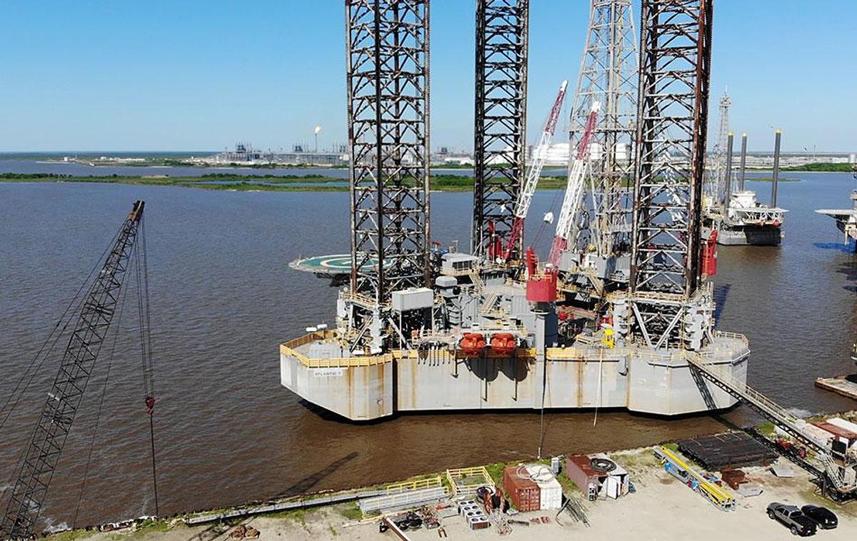 Used 1976 LETOURNEAU TECHNOLOGIES 2000 HP Jack Up