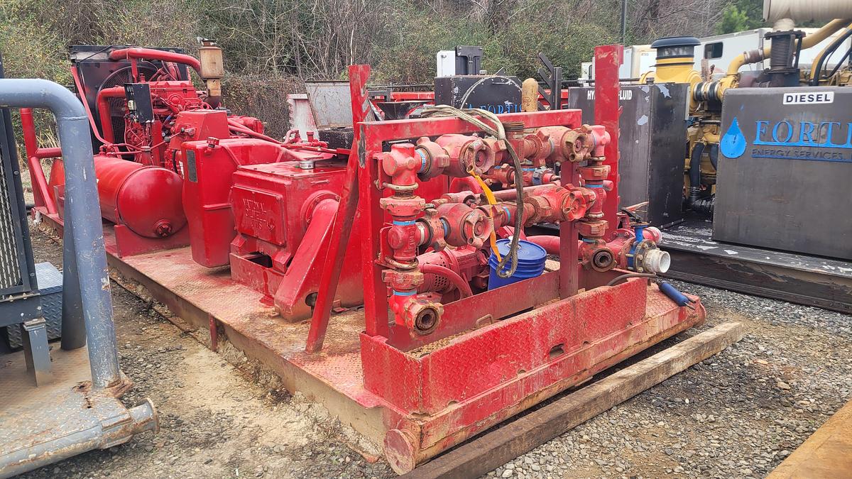 Used 2008 NOV JWS 340 Mud Pump
