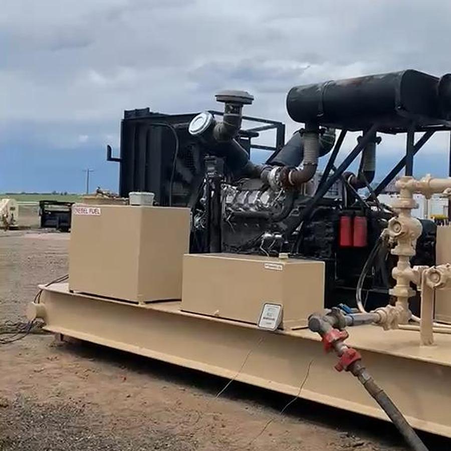 Used MTU/Allison 2250 Triplex Pump