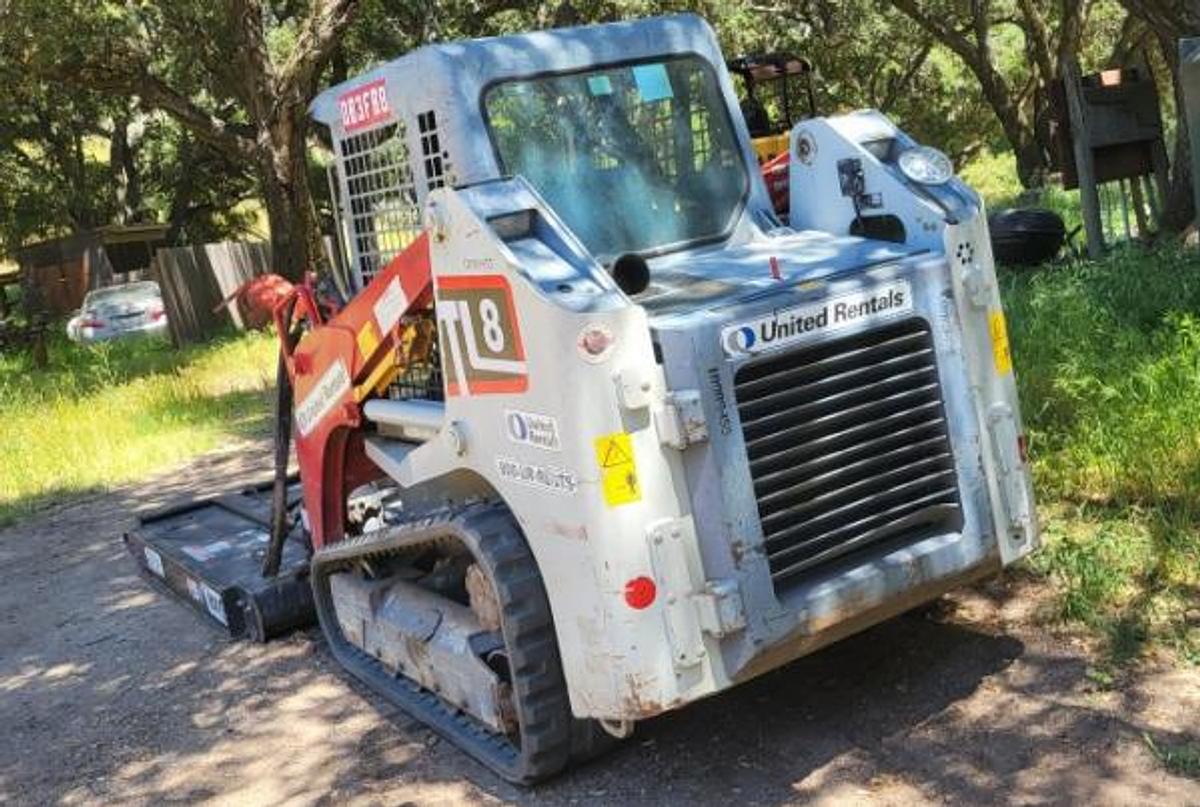 Used 2019 TAKEUCHI TL8W TRACK SKID STEER