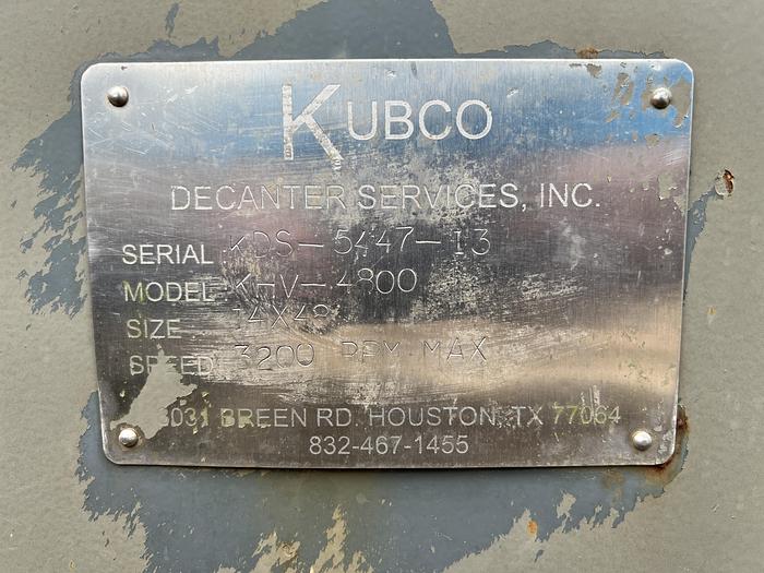 Used 2013 KUBCO KHV 4800