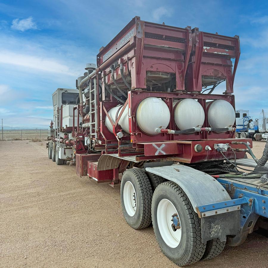 Used 2012 Astec DP-2000 Double Pumper