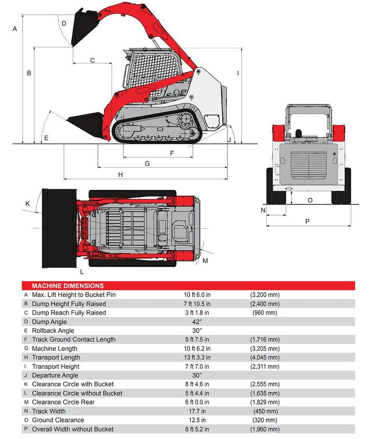 Used 2019 Takeuchi TL12R2-CR Compact Track Loader
