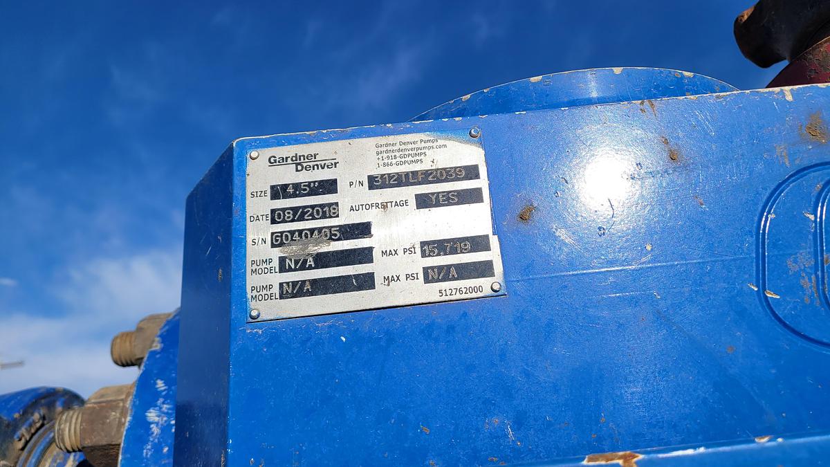 Used 2010 Cummins FMC 2445 Triplex Frac Pump