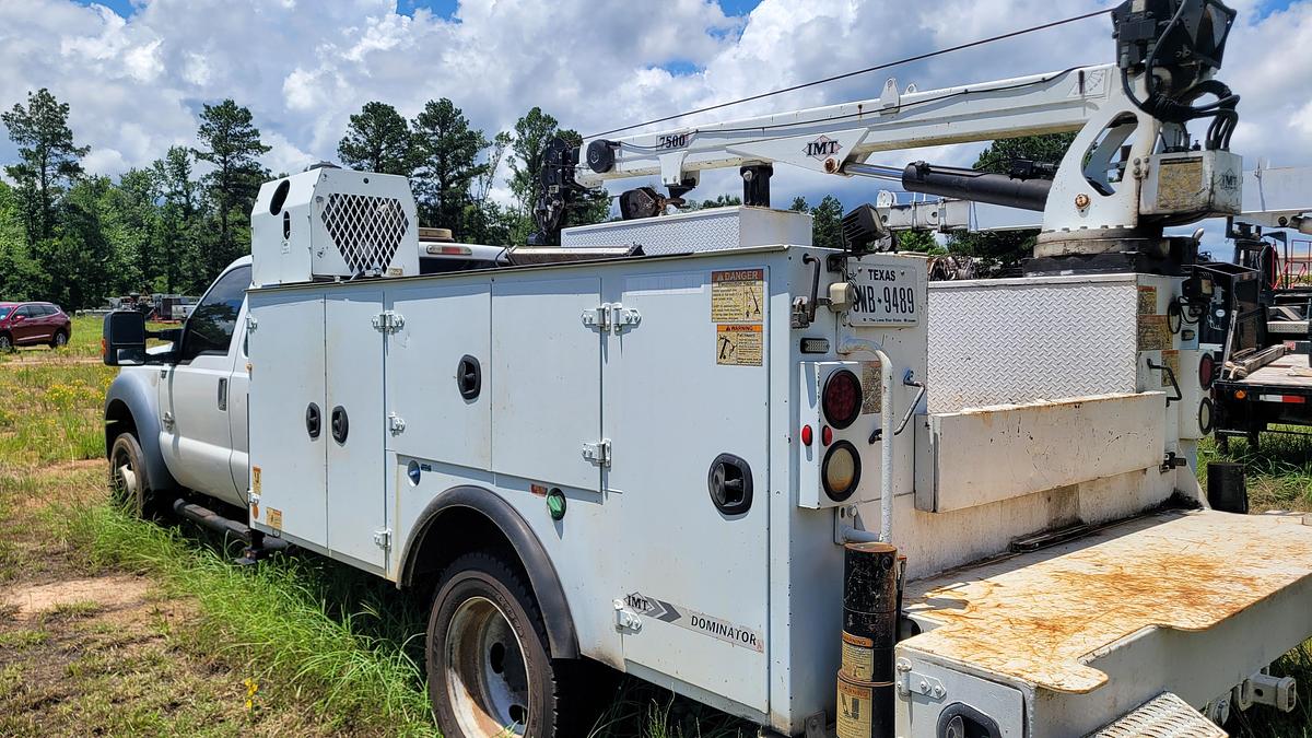 Used 2012 Ford F-550 Crane Truck