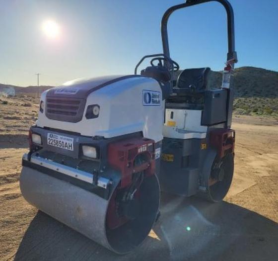 Used Smooth drum roller