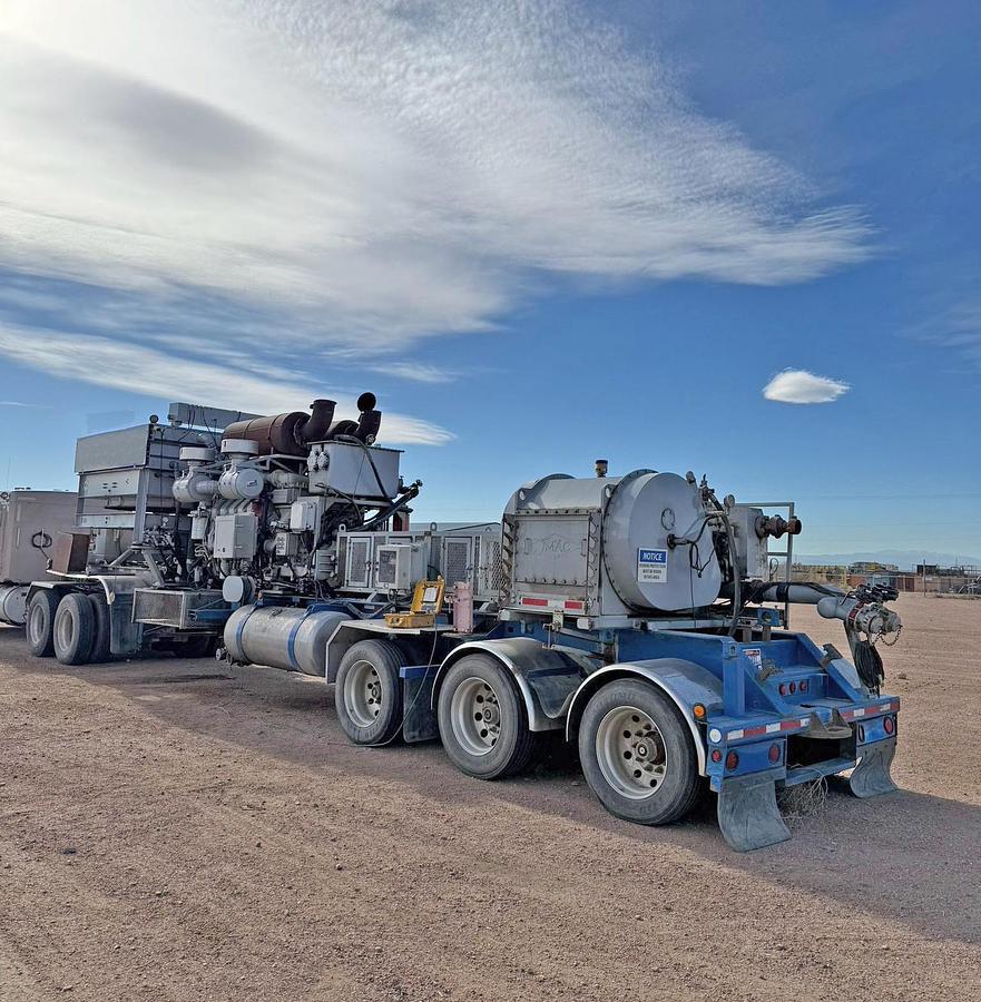 Used 2007 MTU JMAC 2250 Triplex Frac Pump