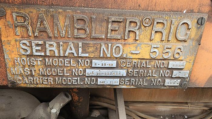 Used 1981 IDECO Rambler H 35 Workover Rig