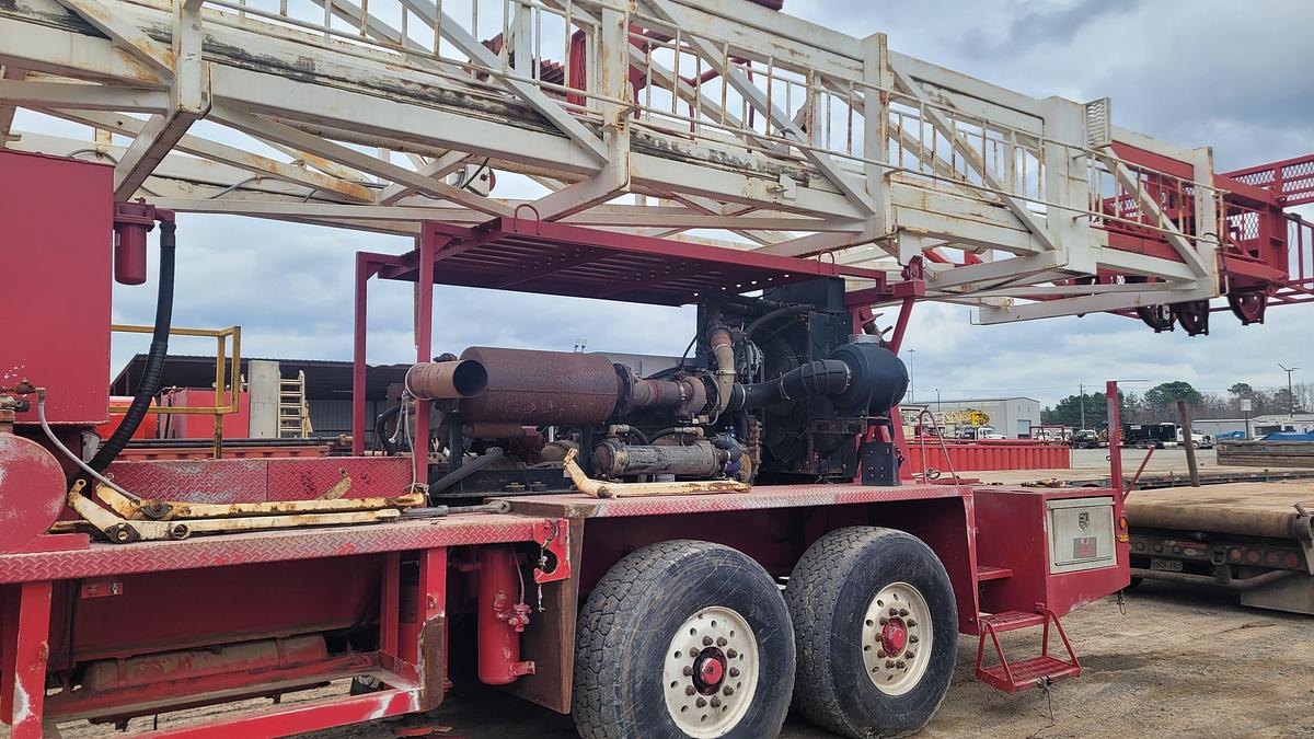 Used 2008 NOV 5C Workover Rig