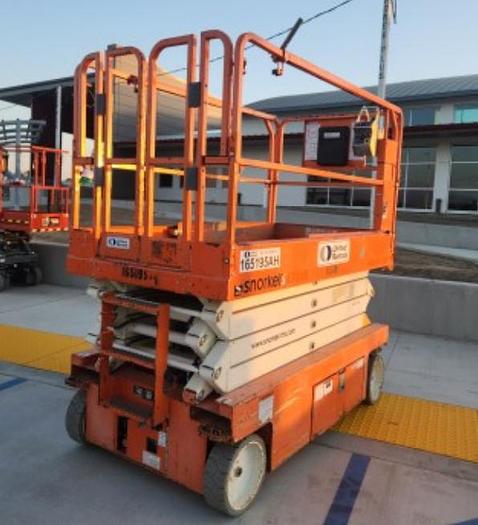 Used Snorkel 26ft 48" scissor lift