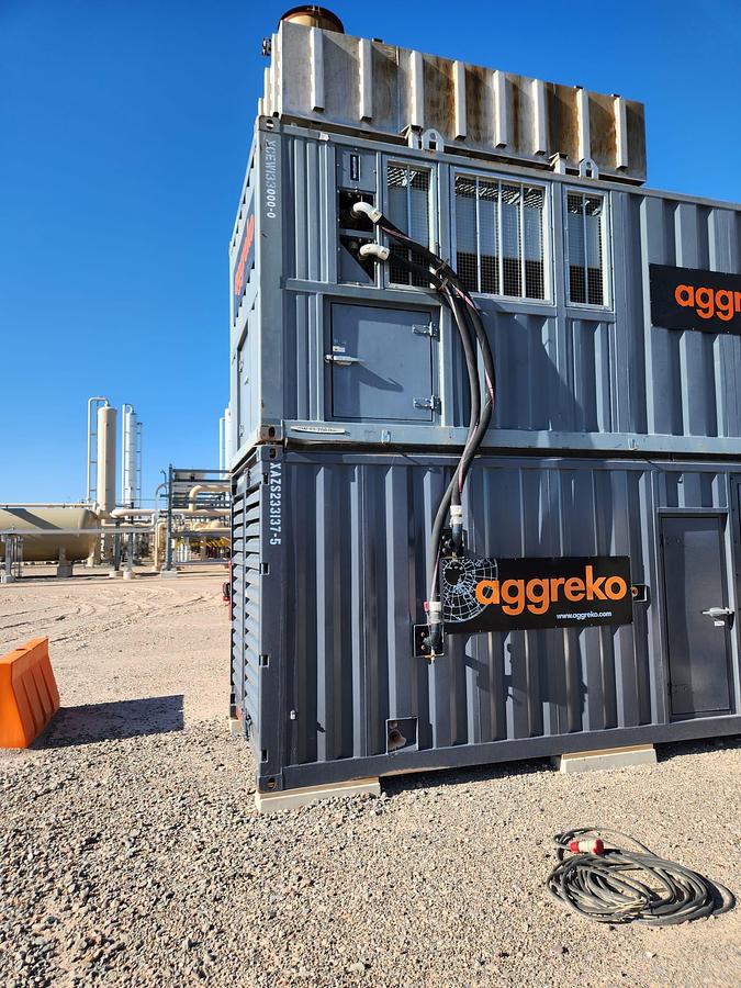 Used 2010 Volvo 550 kW Genset