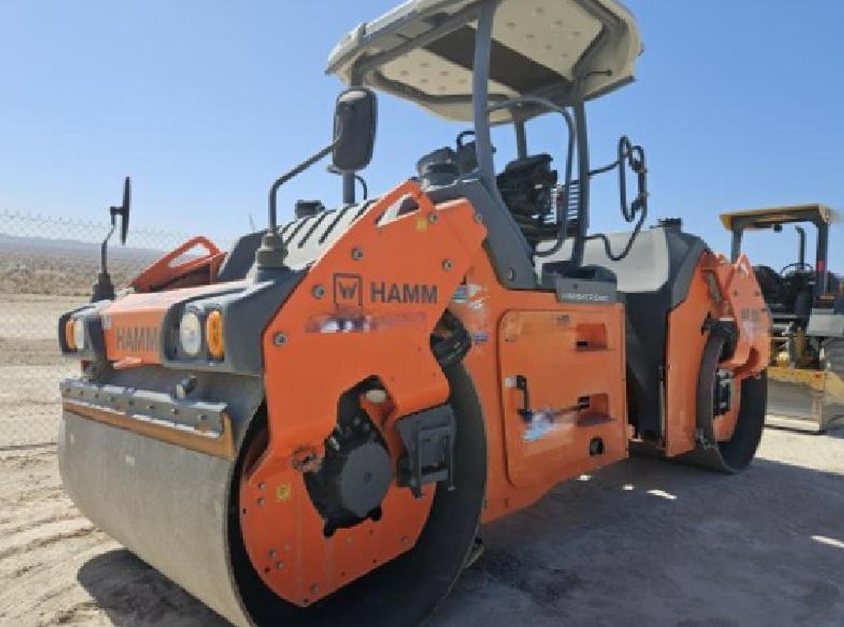 Used 2019 HAMM HD+90IVV ROLLER 66" VIB ART DOUBLE DRUM SMOOTH