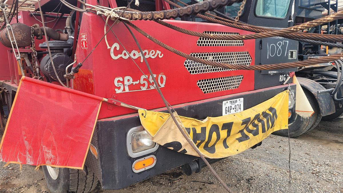 Used 2012 Cooper 550DD Workover Rig