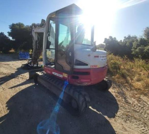 Used 2017 TAKEUCHI TB260C Mini Excavator