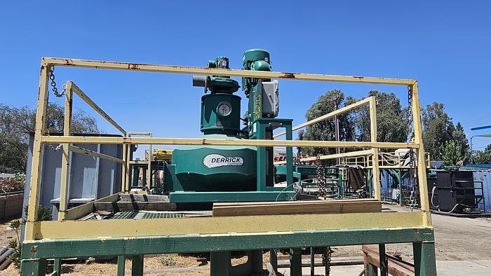 Used Derrick Vacuum Degasser