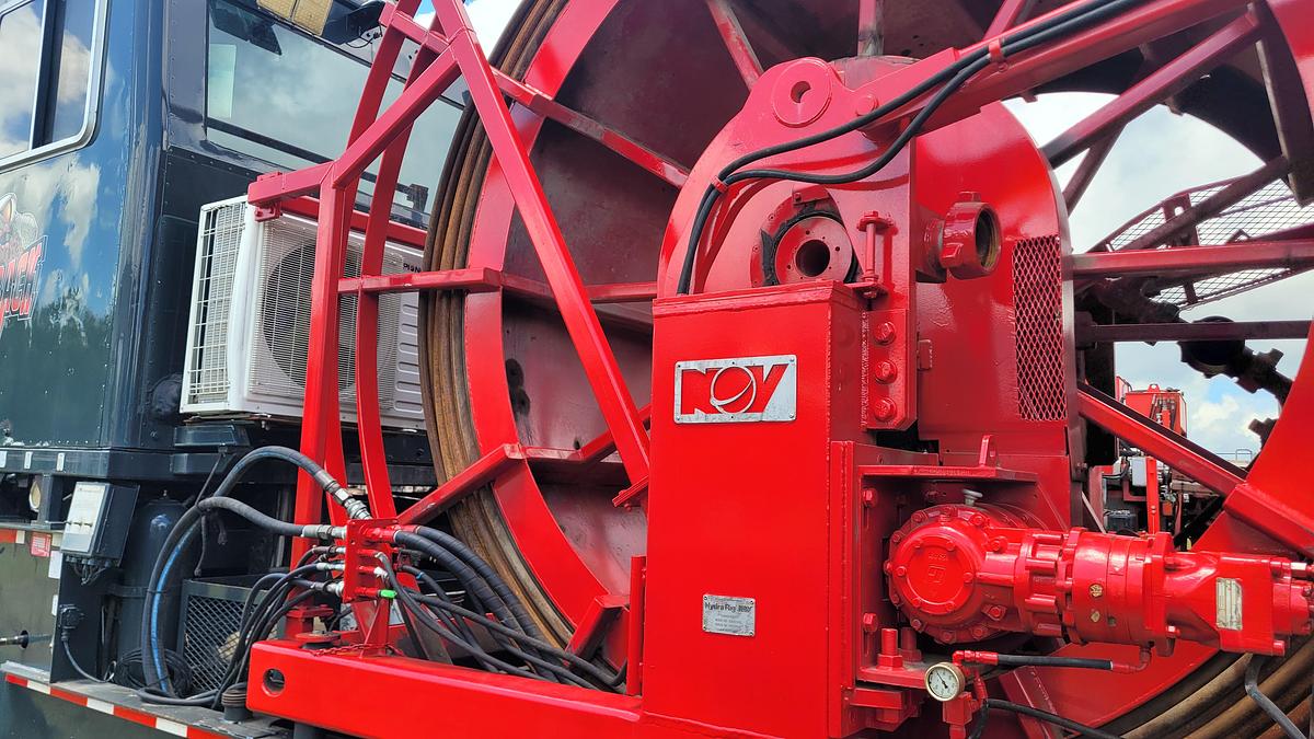 Used 2003 NOV Hydra Rig Coiled Tubing Unit For Sale In Kilgore Texas