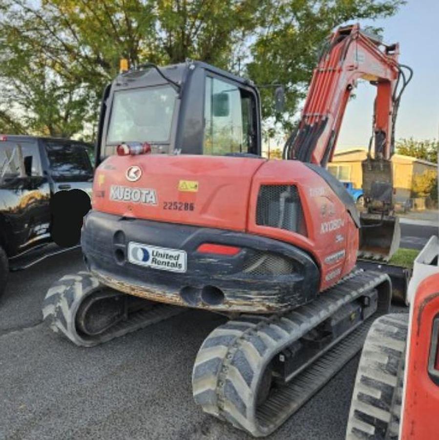 Used 2019 Kubota KX080-4SR3A Mini Excavator