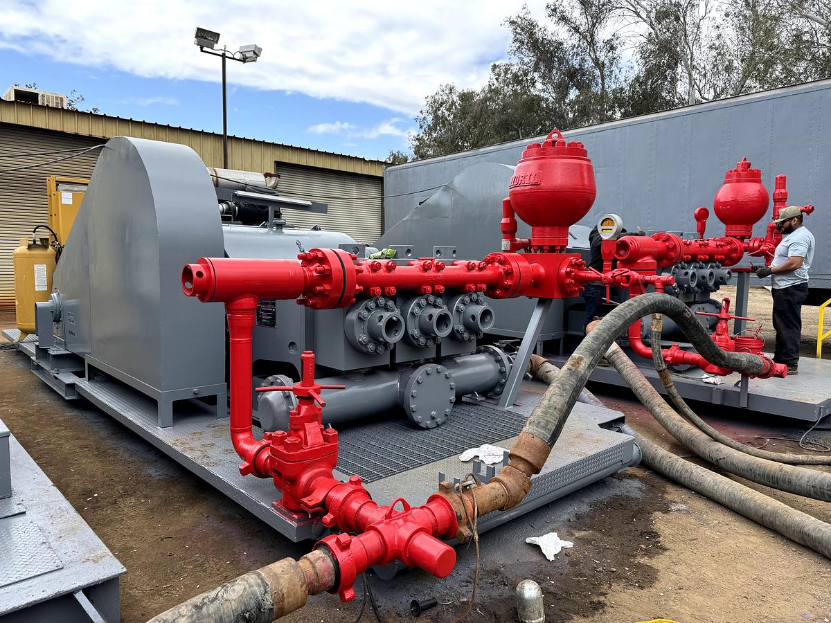 Used 2021 HHF 1000 Triplex Pump