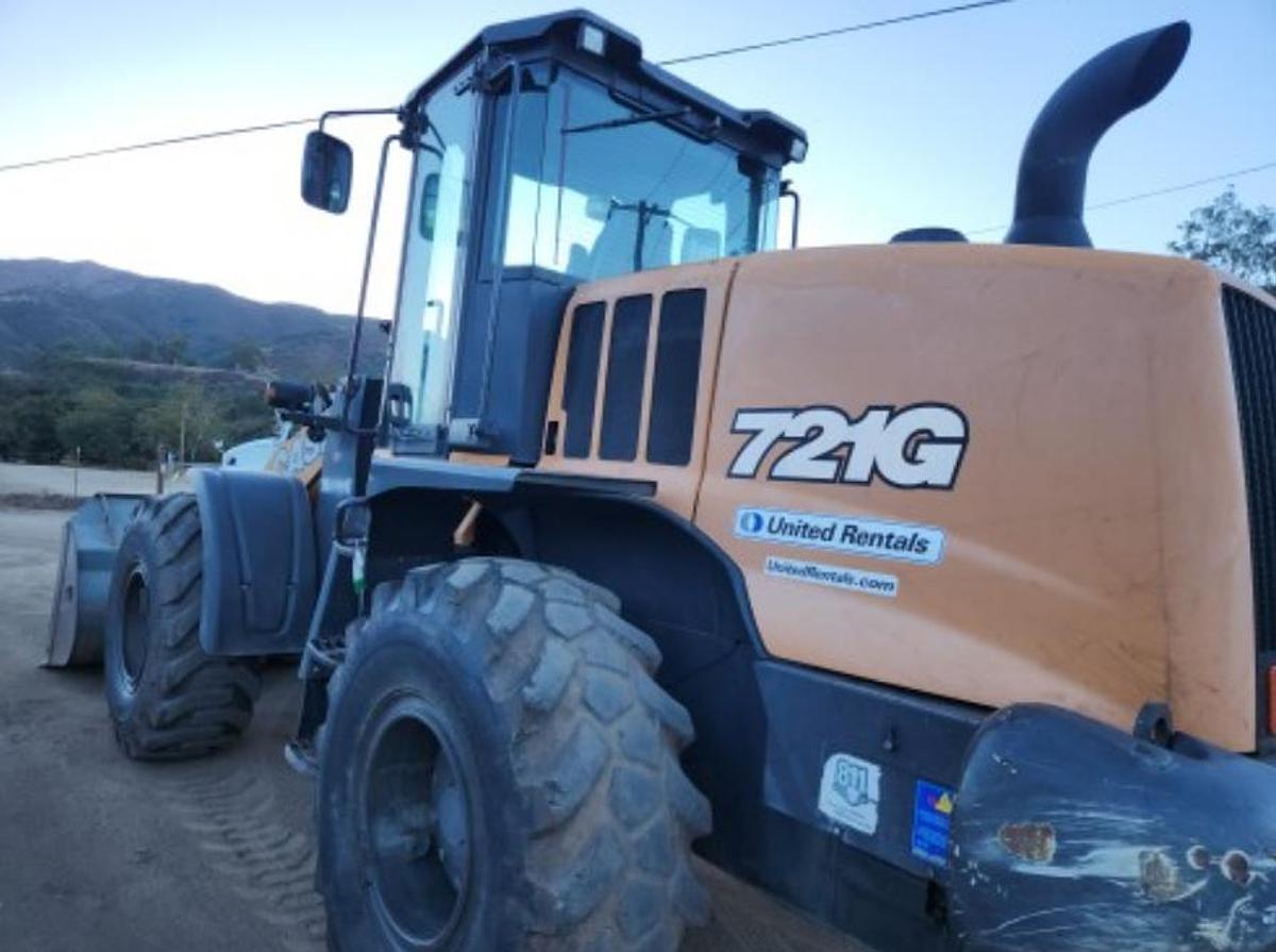 Used Case 721G 3.5 yard wheel loader