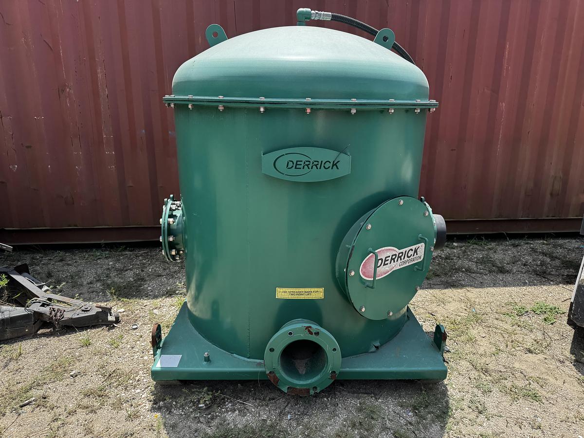 Used Derrick Vacu-Flo 1200 Vacuum Degasser