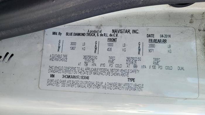 Used 2015 International Durastar 4400