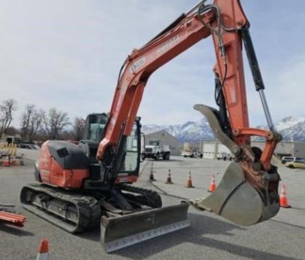 Used 2019 Kubota KX080-4SR3A Mini Excavator