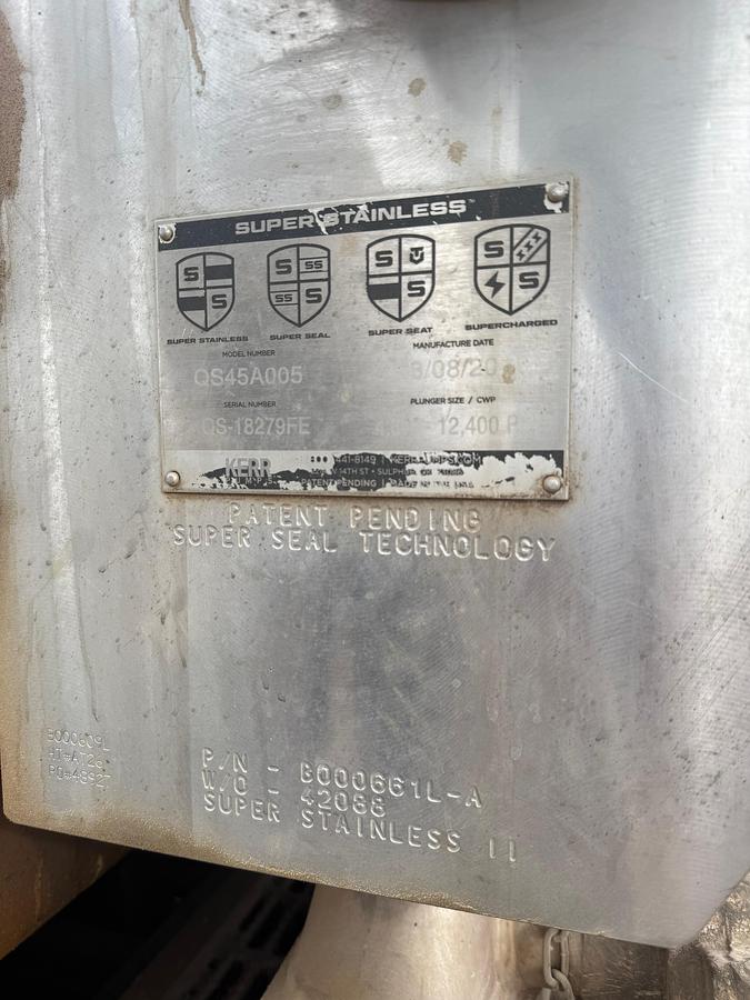 Used 2009 Cummins SPM QWS2500 Quintuplex Frac Pump