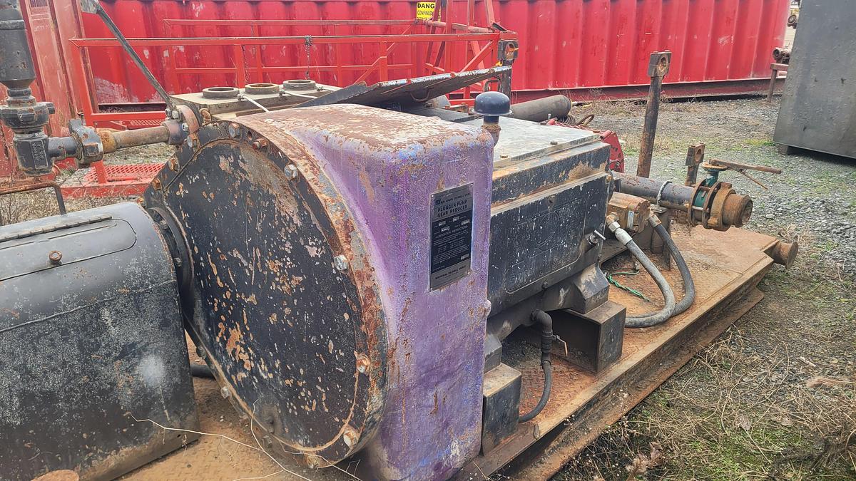 Used 2014 Harlow Sammons JWS 340 Mud Pump