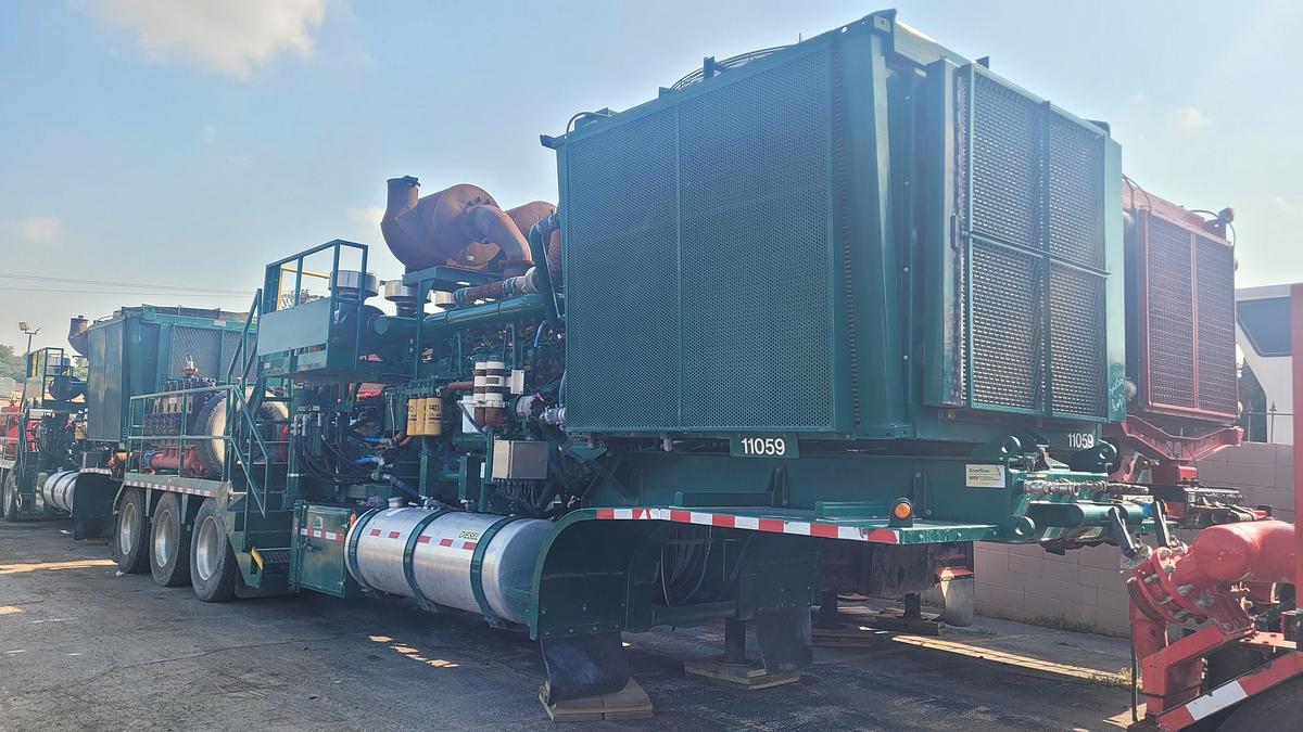 Used 2012 Caterpillar FMC 2500 Quintuplex Frac Pump