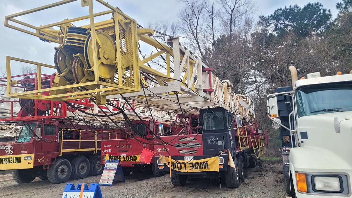 Used 2012 Cooper 550DD Workover Rig
