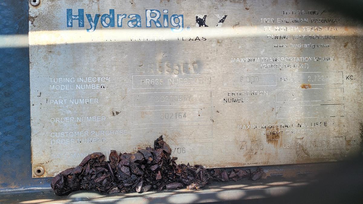 Used 2003 NOV Hydra Rig Coiled Tubing Unit