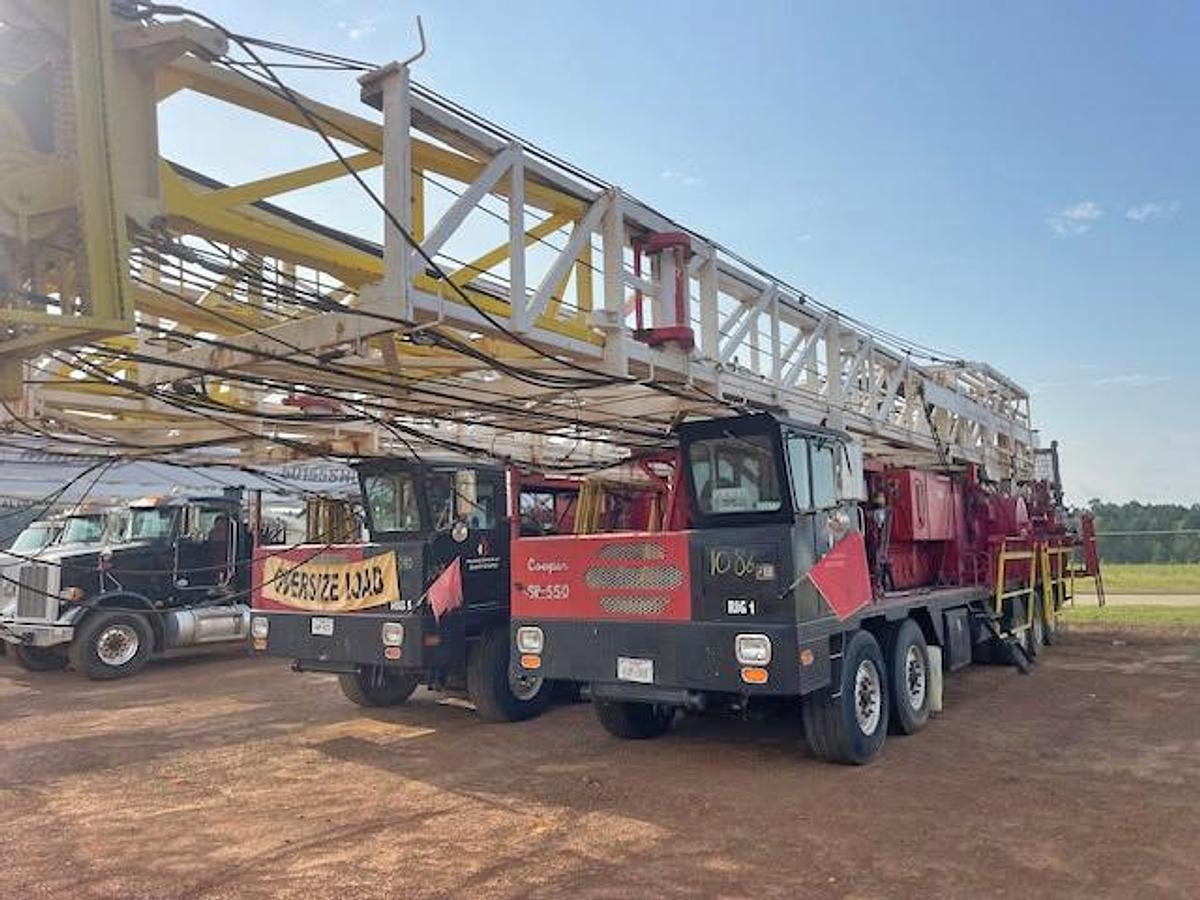 Used 2012 Cooper 550DD Workover Rig