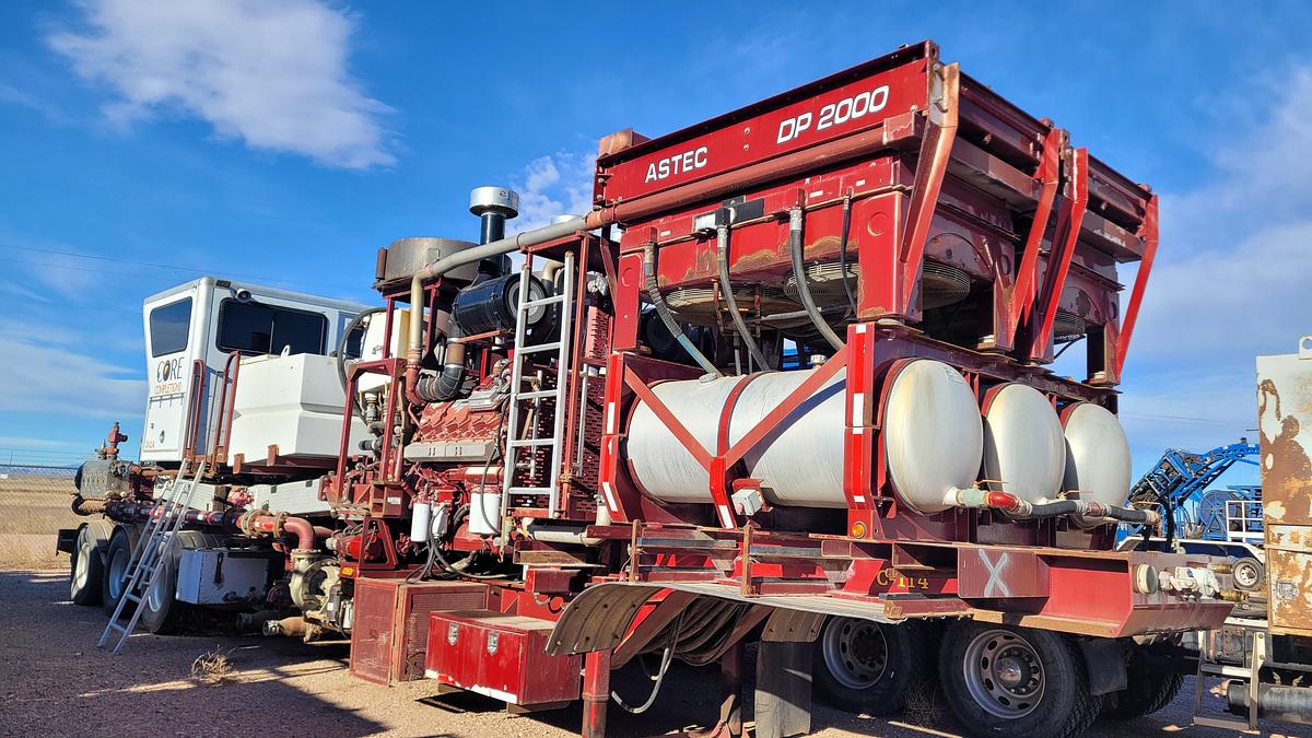 Used 2012 Astec DP-2000 Double Pumper