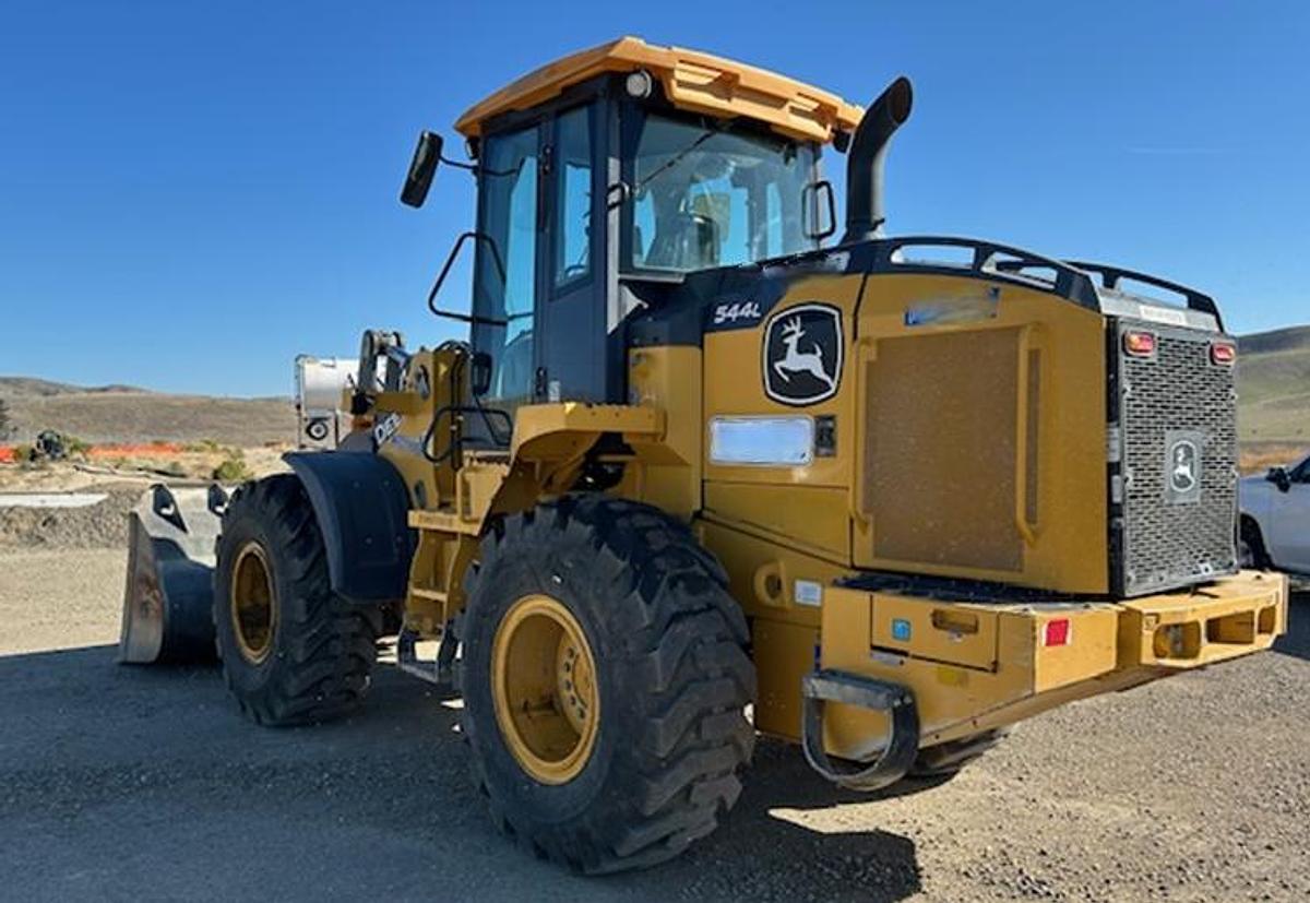 Used 2019 DEERE 544L 3 YARD WHEEL LOADER