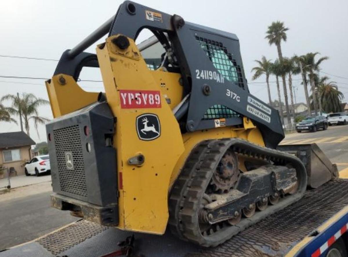 Used 2019 John Deere 317G Track Skid Steer