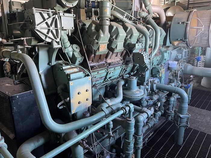 Used Caterpillar G3512 LE Natural Gas Engine