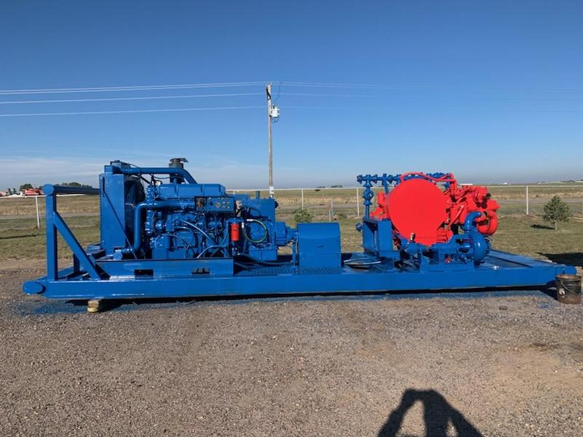 Used Halliburton HT 400 Triplex Pump