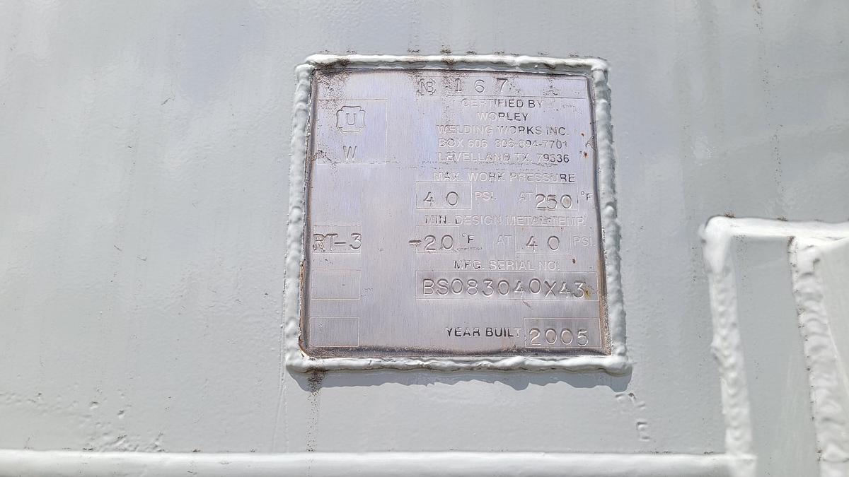 Used 2005 Worley Cement Bulk Trailer