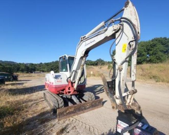Used 2017 TAKEUCHI TB260C Mini Excavator